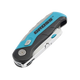 Faca Estilete Dobrável Cabo Duplo REF.7888255 175mm C/2 Lâminas Gross