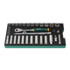Jogo Soquete Sextavado C/ 33pç 3/8 ST09002G SATA