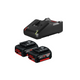 Kit de 2 Baterias 18V 4.0 Ah + Carregador Gal 18V-40 (Combo) BOSCH