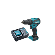 Kit Parafusadeira de Impacto DHP490WF1B 18v e Aspirador de Pó DCL180Z + 5 Baterias (1/3.0ah + 4/5.0ah) e carregador Makita