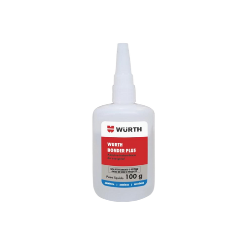 Adesivo Instantaneo Bonder Plus 100g Wurth