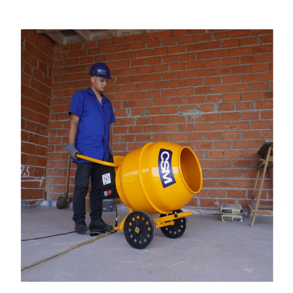 Betoneira para concreto smart desmontada 130L com motor mono 220v