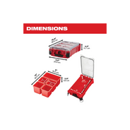 Caixa Organizadora Compacta Packout 48-22-8435 Milwaukee
