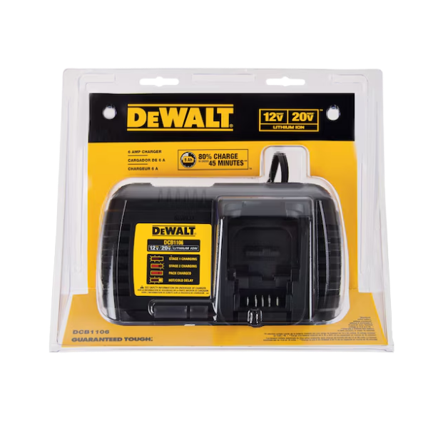 Carregador De Bateria 12V-20V-60V DCB1106-B2 Dewalt