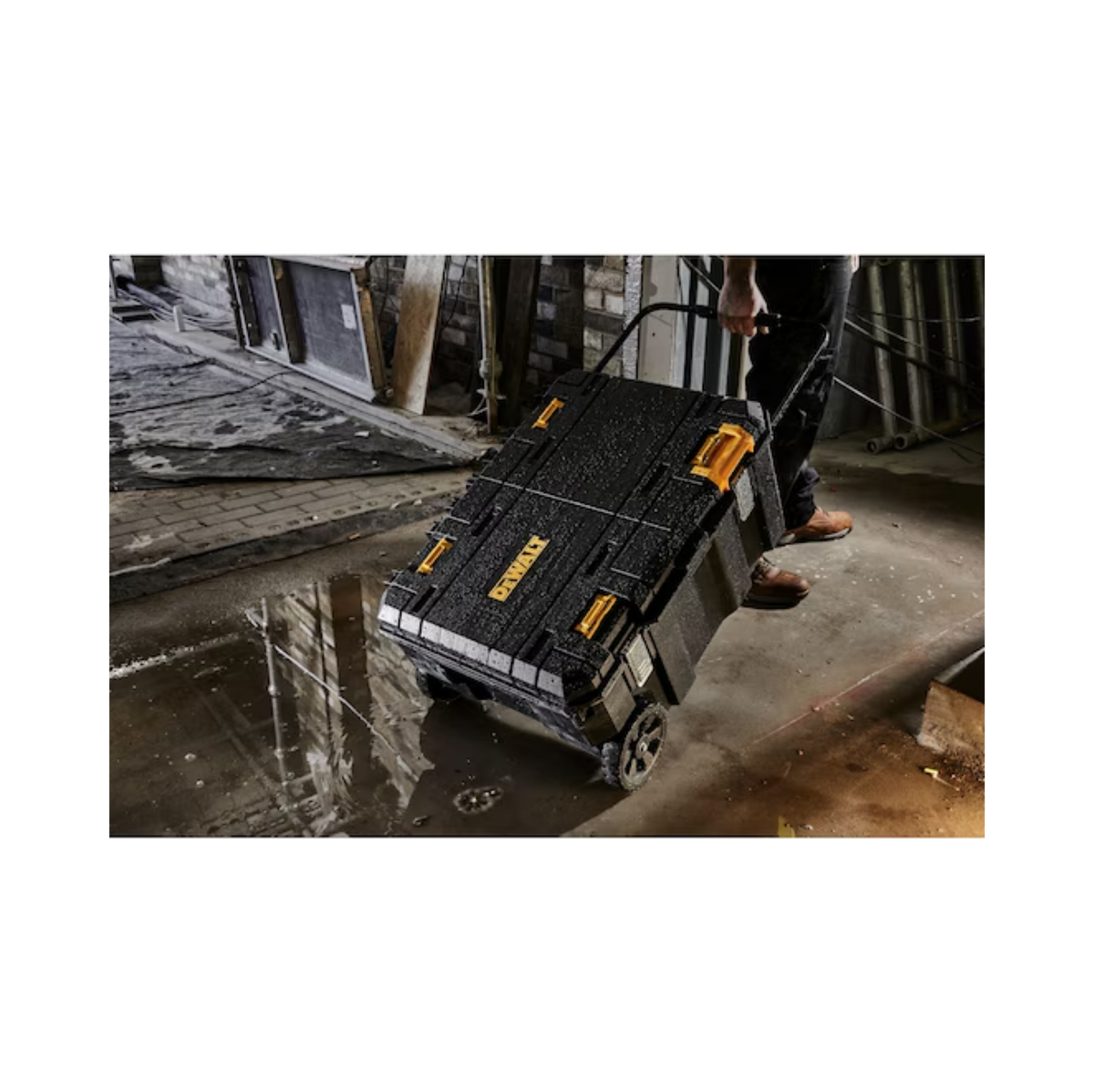 Caixa Organizadora C/ Rodas Contractor Tstak Dwst17871-1 Dewalt