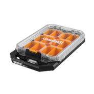 Caixa Organizadora Tampa Transparente Plástica Stacktech TB-B1-O-10C Toughbuilt