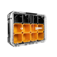 Caixa Organizadora Tampa Transparente Plástica Stacktech TB-B1-O-30 Toughbuilt