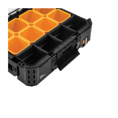 Caixa Organizadora Tampa Transparente Plástica Stacktech TB-B1-O-30 Toughbuilt