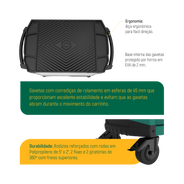 Carro Ferramentas Com 5 Gavetas St95112g Sata