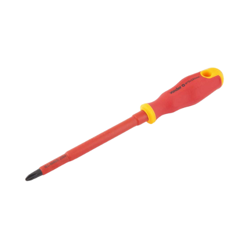 Chave Phillips Isolada VDE Vermelha 8mm (5/16) X 6" (150mm) Vonder