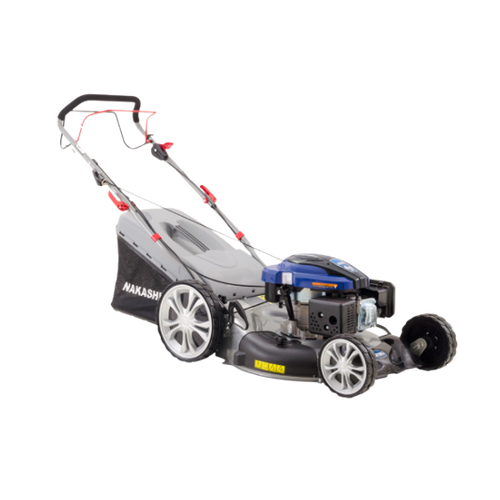 Cortador De Grama Tracionado Lr225T Gasol Com Recolh 6.5Hp 4T Nakashi