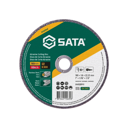 Disco Corte 7 X 1.60mm Abra Metal/inox St55054g Sata