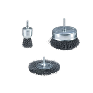 Escova De Aço Ondulada Jogo Com 03 peças D-66070 Makita