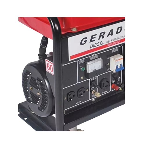 Gerador Diesel 3.0 Kva Mdg3600Cl 110/220V Motomil