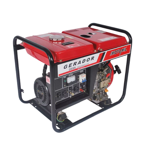 Gerador Diesel 3.0 Kva Mdg3600Cl 110/220V Motomil