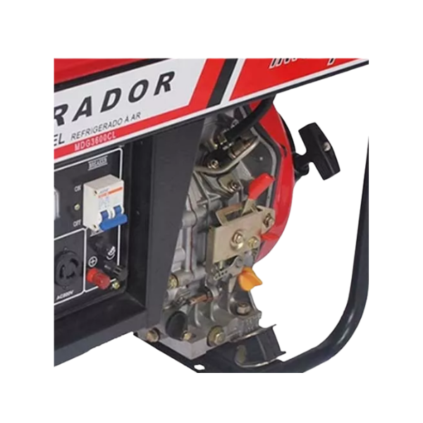 Gerador Diesel 3.0 Kva Mdg3600Cl 110/220V Motomil