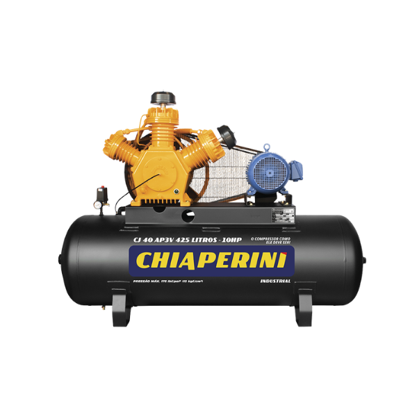 Compressor de Ar CJ 40 AP3V - 425L Chiaperini