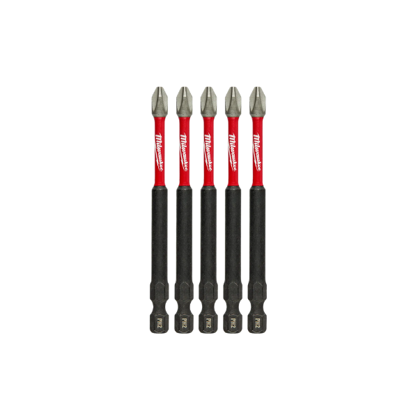 Jogo Bits Impacto Philips Ph2 X 89mm 5 Pçs 48-32-4564 Milwaukee