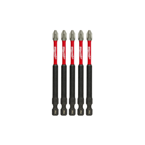 Jogo Bits Impacto Philips Ph2 X 89mm 5 Pçs 48-32-4564 Milwaukee