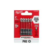 Jogo Bits Philips Impacto Ph2 X 50mm 5 Pçs 48-32-4602 Milwaukee