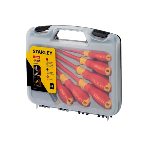 Jogo Chave Fenda e Phillips Isolada Stmt60175la Com 07 peças Stanley