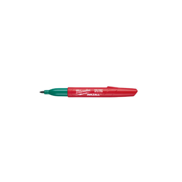 Marcador Industrial Verde Ponta Fina Inkzall 48-22-3190 Milwaukee