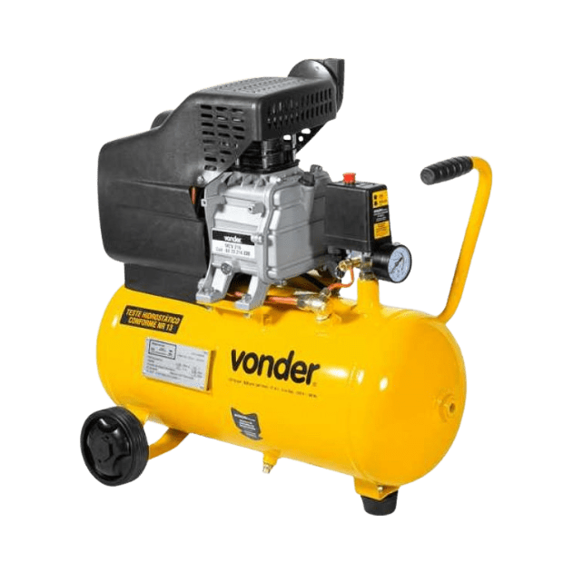 Motocompressor De Ar Mcv216 6.5/21.6l 2Hp Mono Baixa Pressão 120lb Vonder