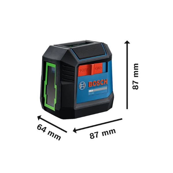 Nível Laser Verde GLL2XG LI + BT120 Bosch