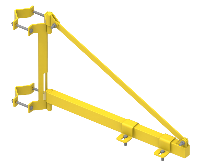 Suporte Para Guincho De Coluna Cap. 600Kg