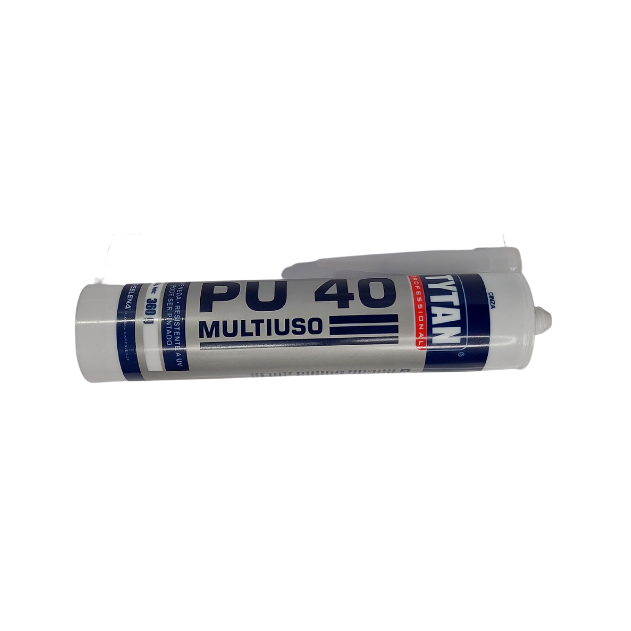 Adesivo Vedante Multiuso Pu 40 Cinza 360gr Tytan - Visão Aérea