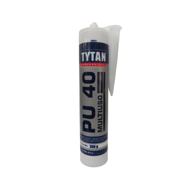 Adesivo Vedante Multiuso Pu 40 Cinza 360gr Tytan - Visão Frontal