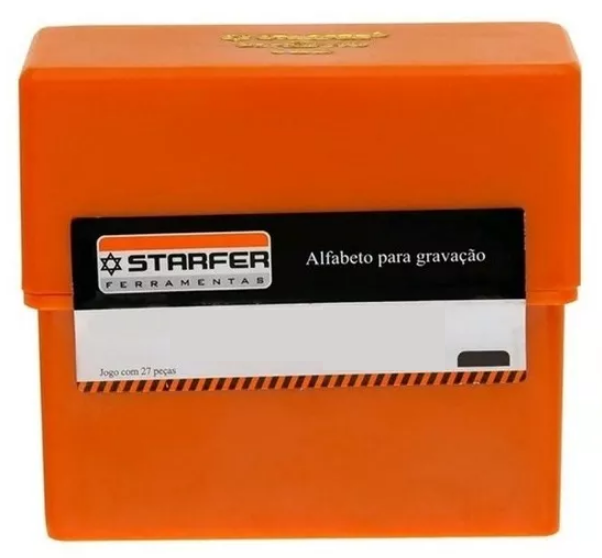 ALFABETO DE ACO 6MM STARFER
