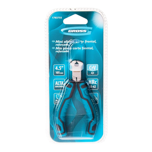 Alicate Corte Frontal 4 12 Mini Reforçado Fosfatizado 1783755 Gross