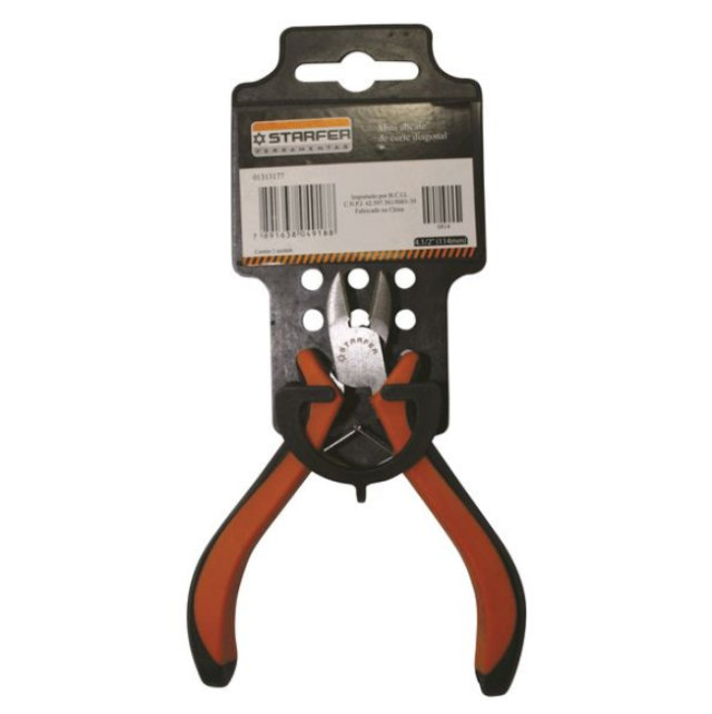 Alicate Corte Diagonal Mini 4.1/2 Starfer