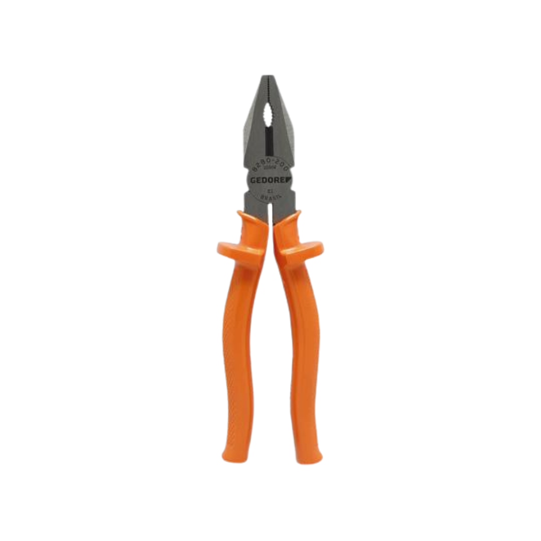 Alicate Universal 8 Isolado Profissional Laranja Cód. 8280200 Gedore