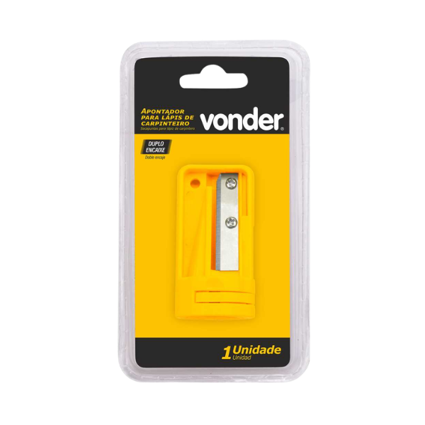 apontador para lapis carpinteiro vonder