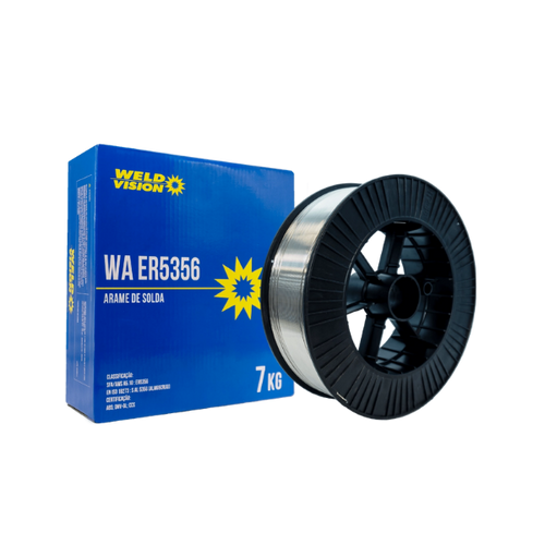 Arame Solda mig er5356 Alumínio 7Kg laser alum weld vision