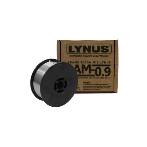 Arame Solda Mig 0.80mm 0.90kg (mig Sem Gás) Lynus
