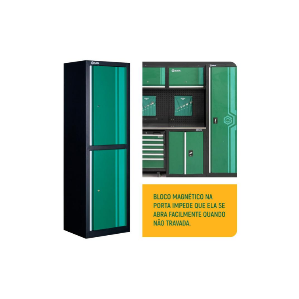 Armario para ferramentas alto com 2 portas modular SC95151 SATA
