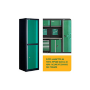 Armario para ferramentas alto com 2 portas modular SC95151 SATA