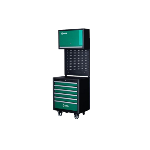 armario para ferramentas com 6 gavetas modular com rodas sc95153 sata