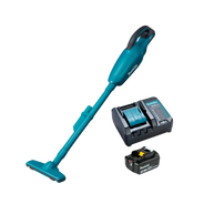 aspirador de po 18v dcl180zb com bateria bl1830b e carregador dc18wc makita