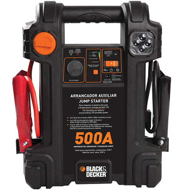 Auxiliar De Partida 12V Bivolt Js500S Black & Decker