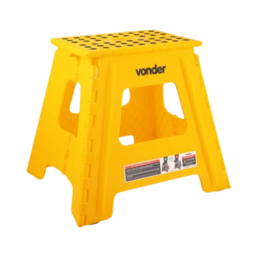 Banqueta Plástica Dobrável 360mm Vonder