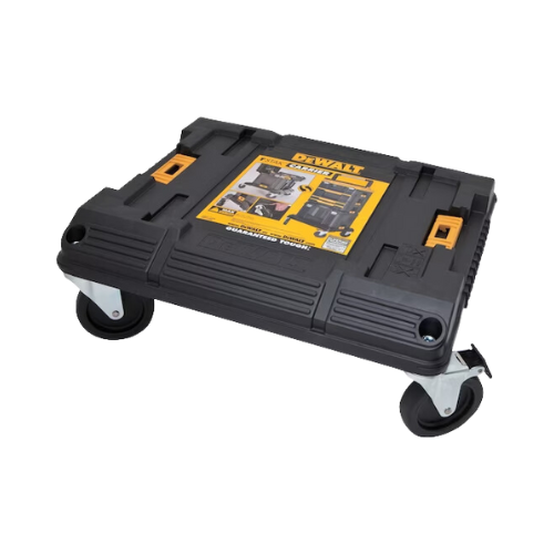 base quadrada de encaixe com 4 rodas tstak dwst17889 dewalt