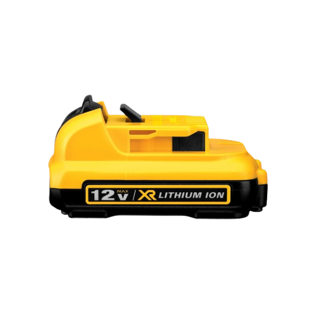 bateria recarregavel 12v 2,0ah dcb127 dewalt lado