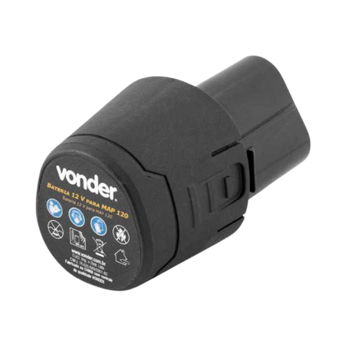bateria recarregavel 12v para maquina map 120 125 vonder 45 graus