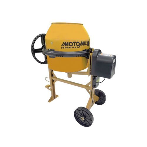 betoneira para concreto com motor 150l motomil
