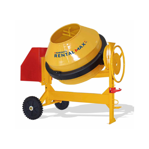 Betoneira Para Concreto Rental Max 400l Com Motor Mono Menegotti