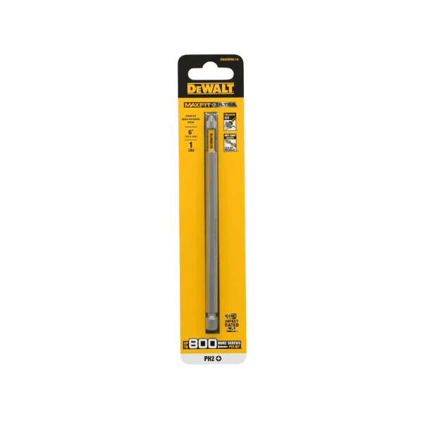 BITS DE TORcao PHILLIPS PH2 MAXFIT ULTRA 152MM DWAF6PH21H DEWALT